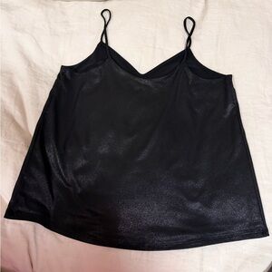 Express Shimmering Black Camisole